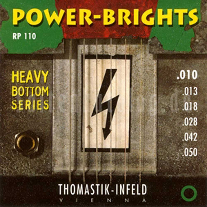 Power-Bright Guitar Strings Heavy Bottom Set