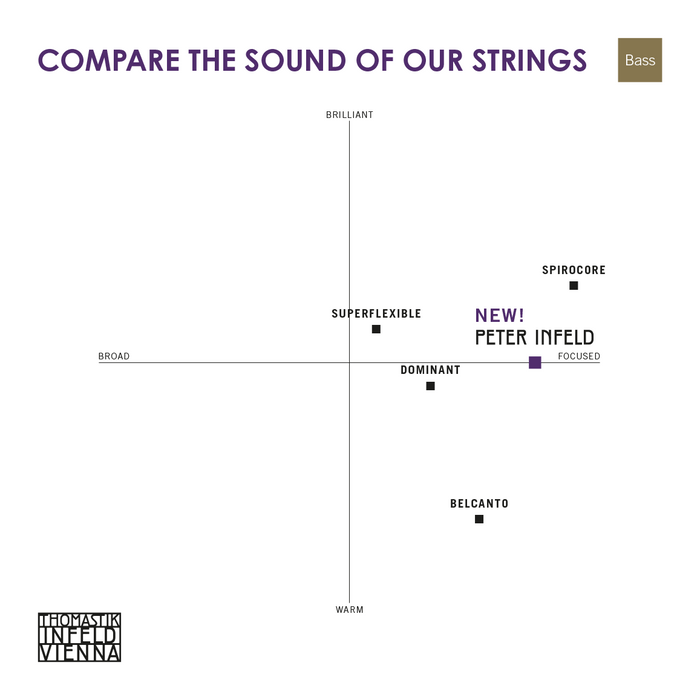 Peter Infeld Orchestra Double Bass Single Strings