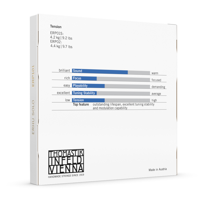 Erhu Solo ERP101 String Set