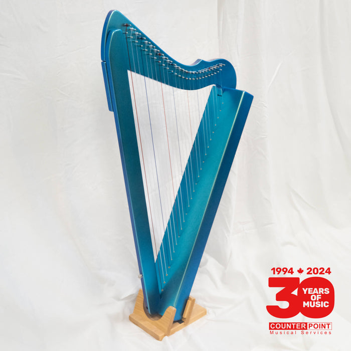 Harpsicle® Harp in Iridescent Peacock Finish (Anniversary Edition)