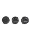 jHorn Rotary Valves (Set of 3) Black