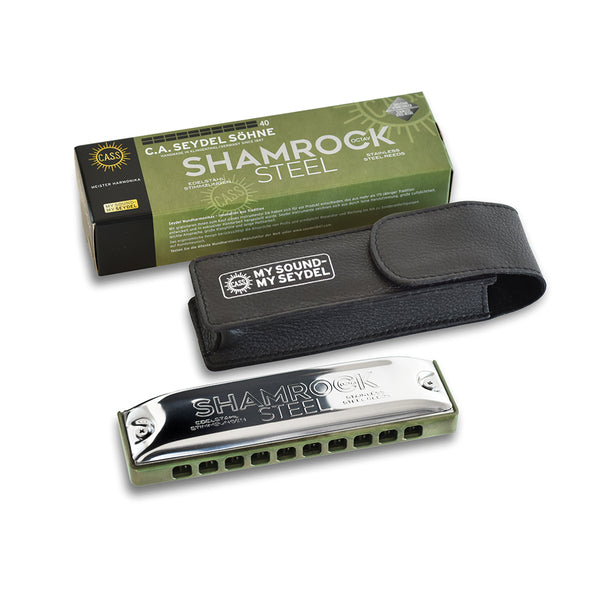 Shamrock Steel Octave Harmonica