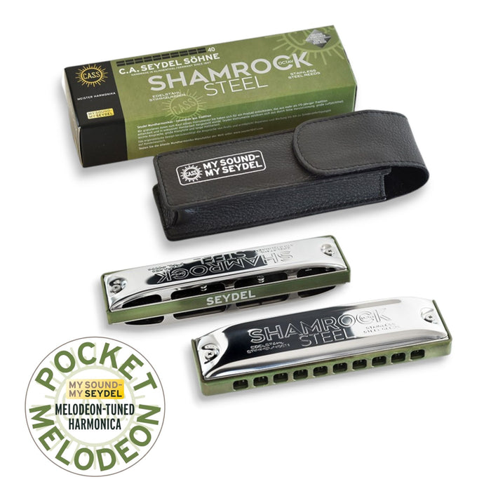 Shamrock Pocket Melodeon Harmonica
