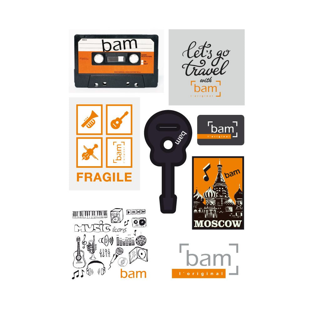 Bam Bam Stickers - Classic | Counterpoint Music | Wholesale Distribution