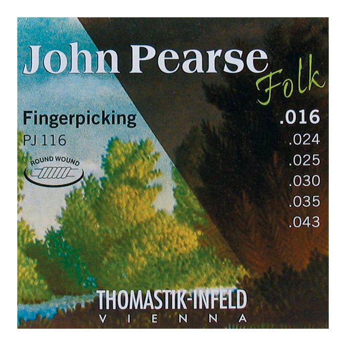 John Pearse Folk Guitar String Set