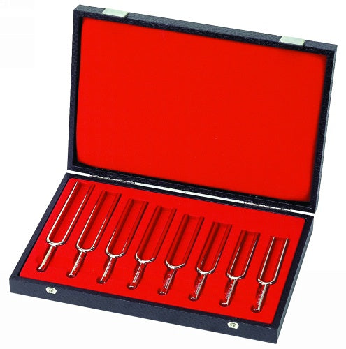 Diatonic Tuning Fork Set in Deluxe Case